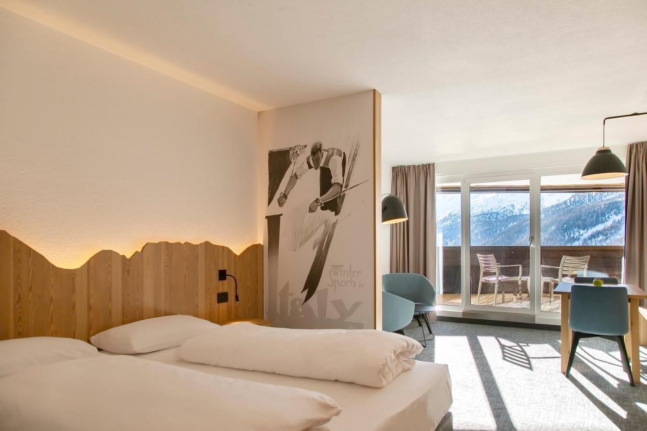 Blu Hotel Senales - Hotel Zirm Maso Corto Oda fotoğraf